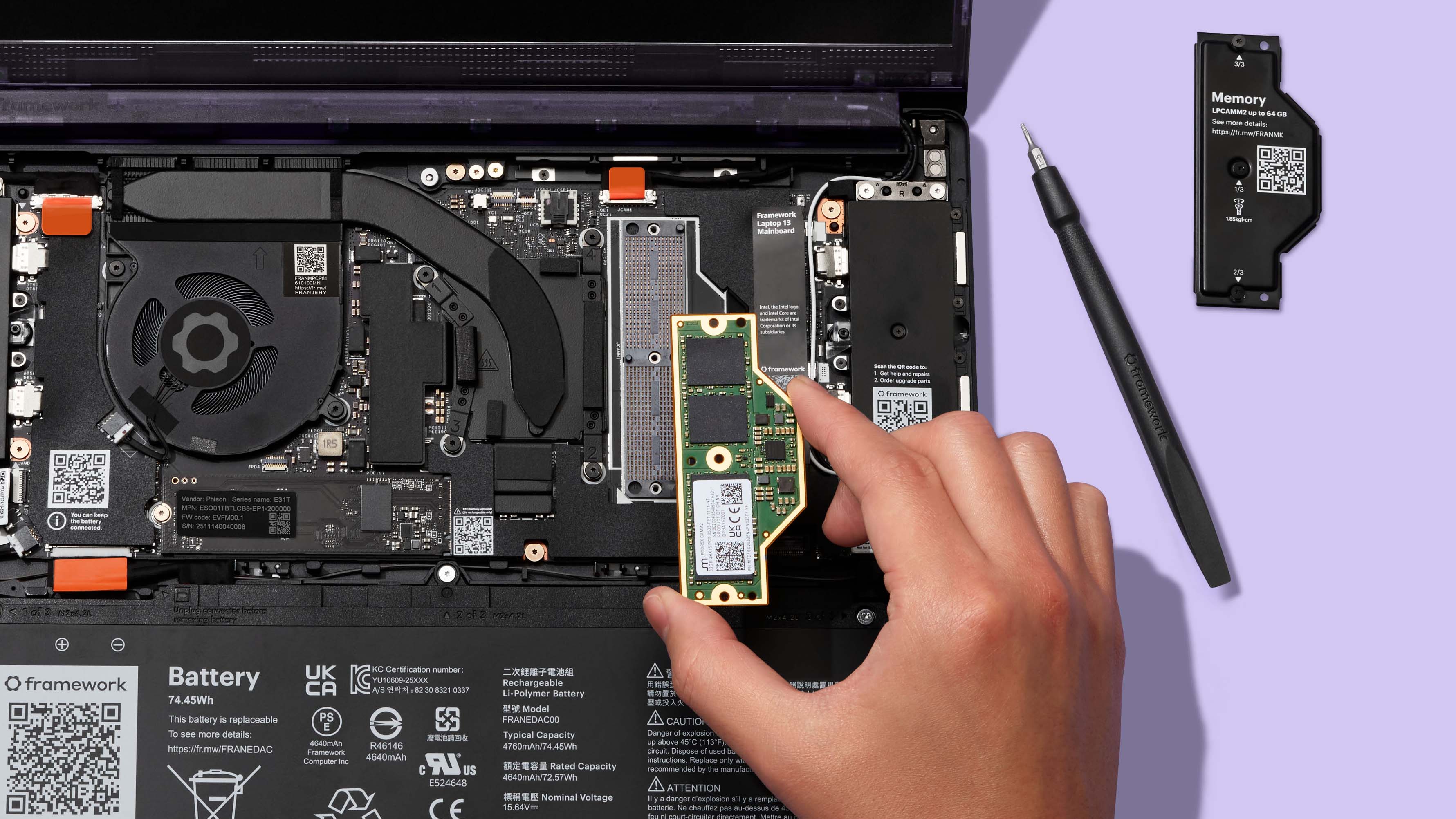 Framework 13 Pro ultra-repairable and upgradeable laptop