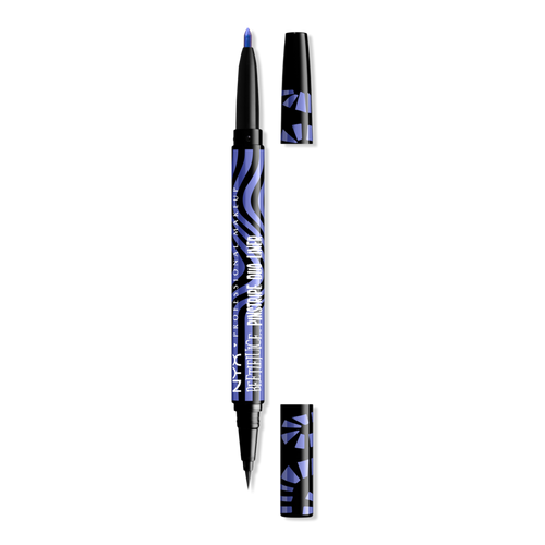 Limited Edition Beetlejuice Beetlejuice Pinstripe Dual Ended Chrome Eyeliner