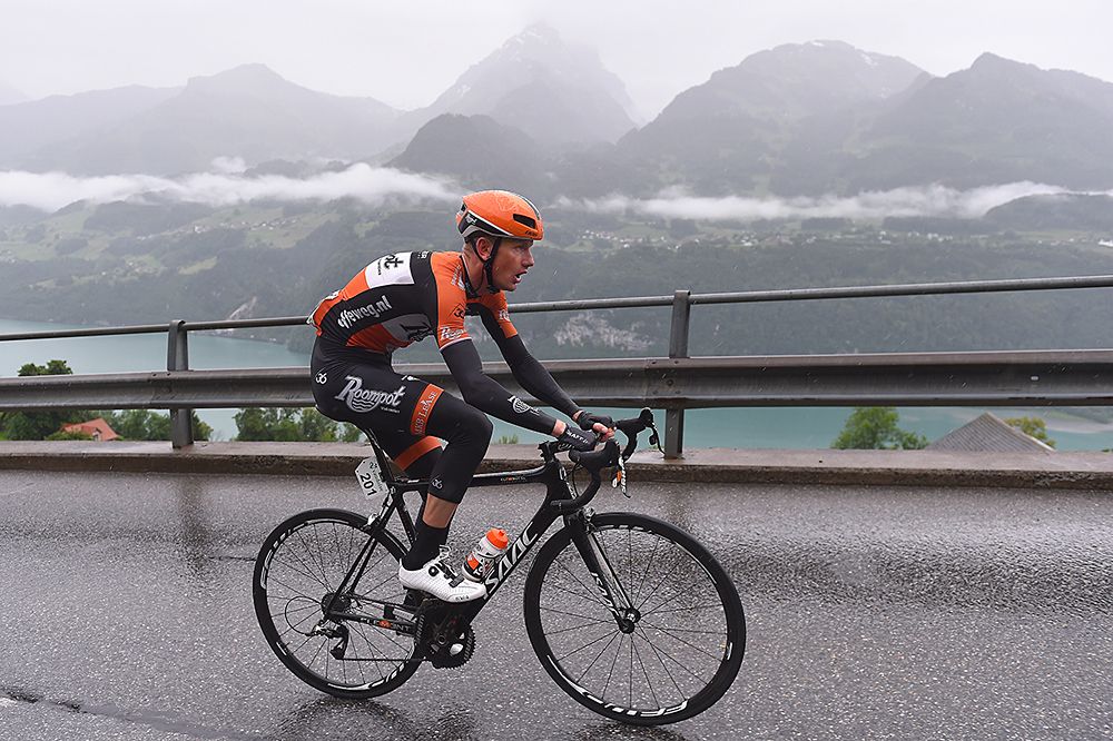 Pieter Weening (Roompot) on his way to victory