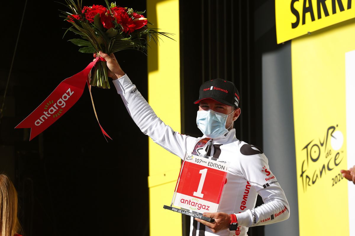 Tour de France 2020 107th Edition 12th stage Chauvigny Sarran km 218 10092020 Marc Hirschi SUI Team Sunweb photo Luca BettiniBettiniPhoto2020