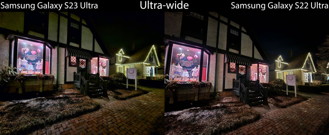 Comparing the ultrawide cameras between the Galaxy S23 Ultra and other Android phones