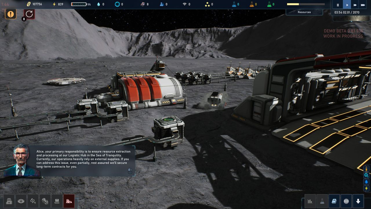 Image from lunar colony game The Crust