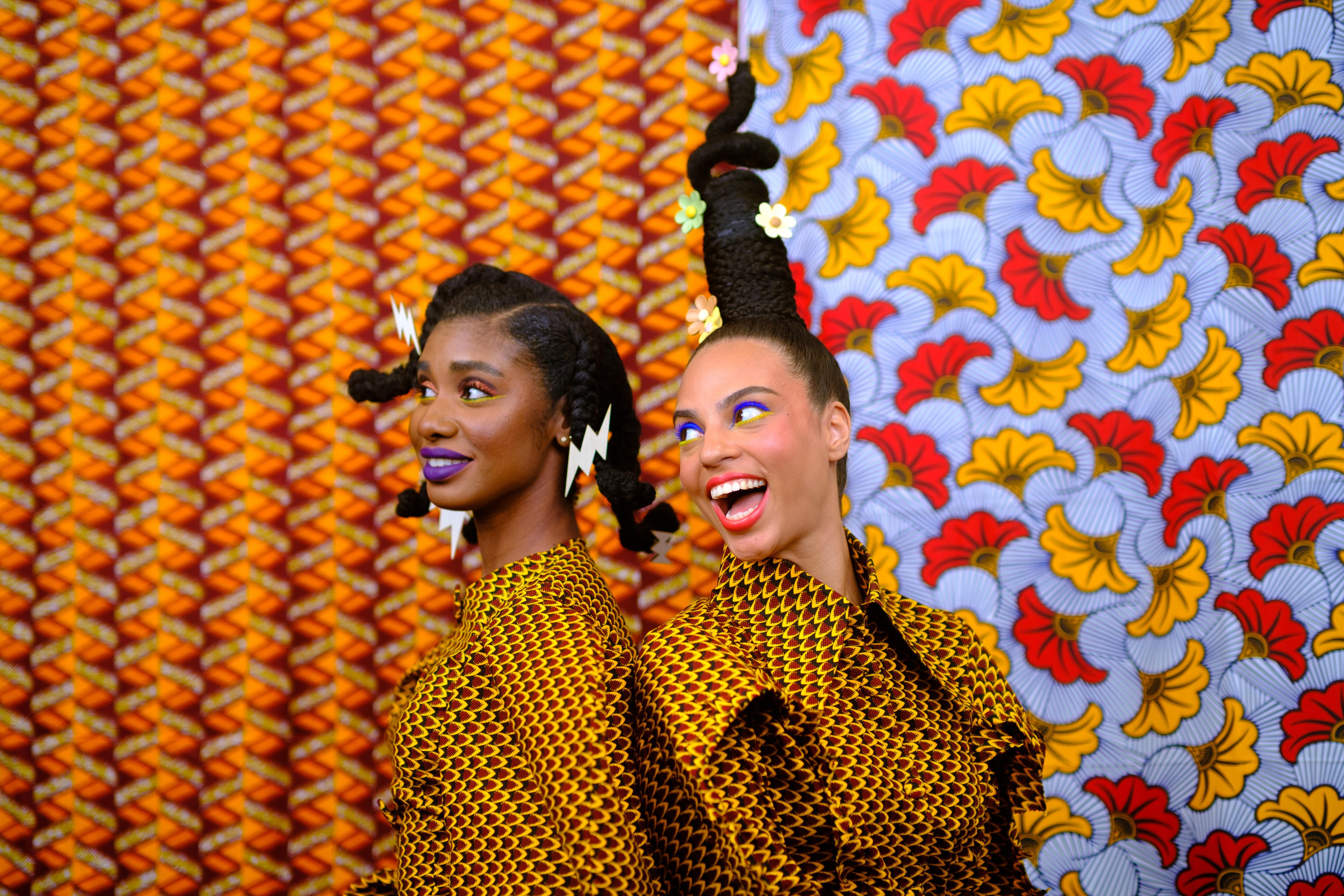 A portrait edited in Lightroom