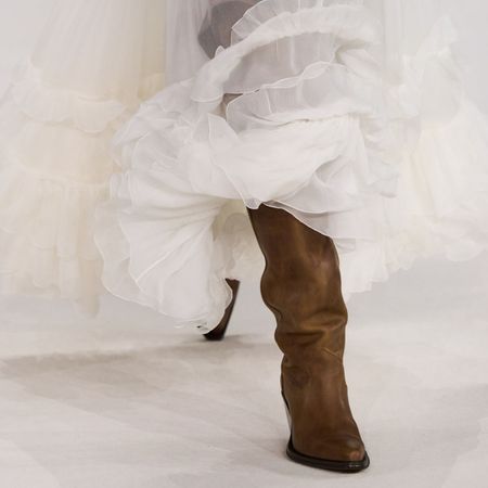 A selection of the top winter 2026 boots trends, as seen on the runway