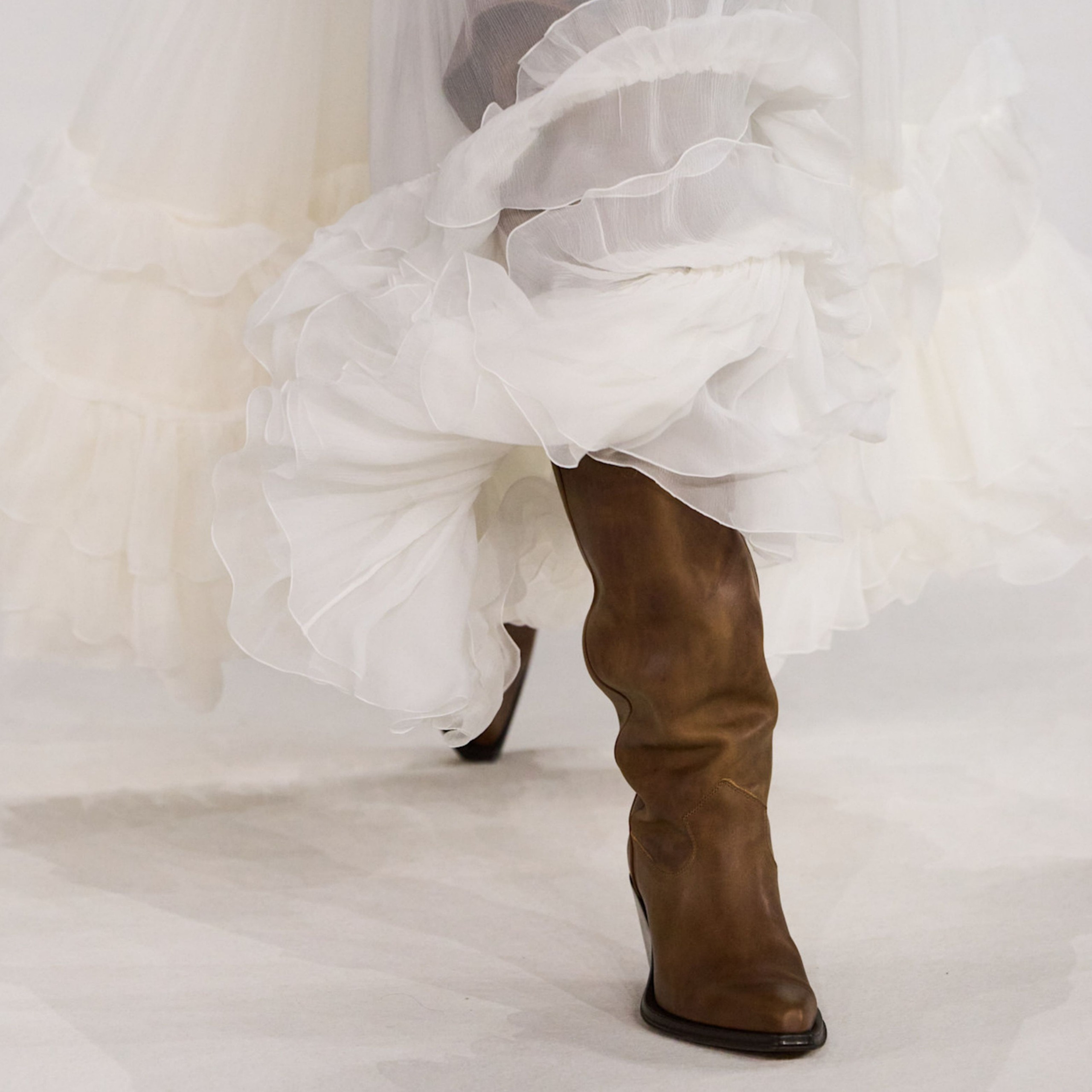A selection of the top winter 2026 boots trends, as seen on the runway
