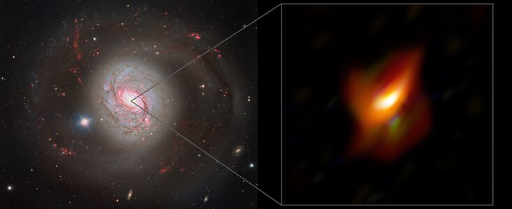 'Squid Galaxy' shows how supermassive black holes dictate their ...