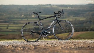 Trek's Domane 5.9 Dura-Ace never fails to make us smile – even after long hours in the saddle