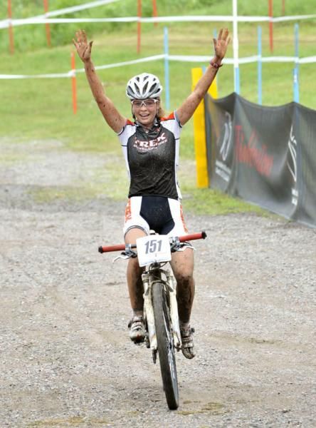 Emily Batty (TREK STORE RACE TEAM) wins the U23 women by over four minutes.