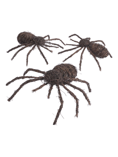 Seenelling Halloween Rattan Spiders