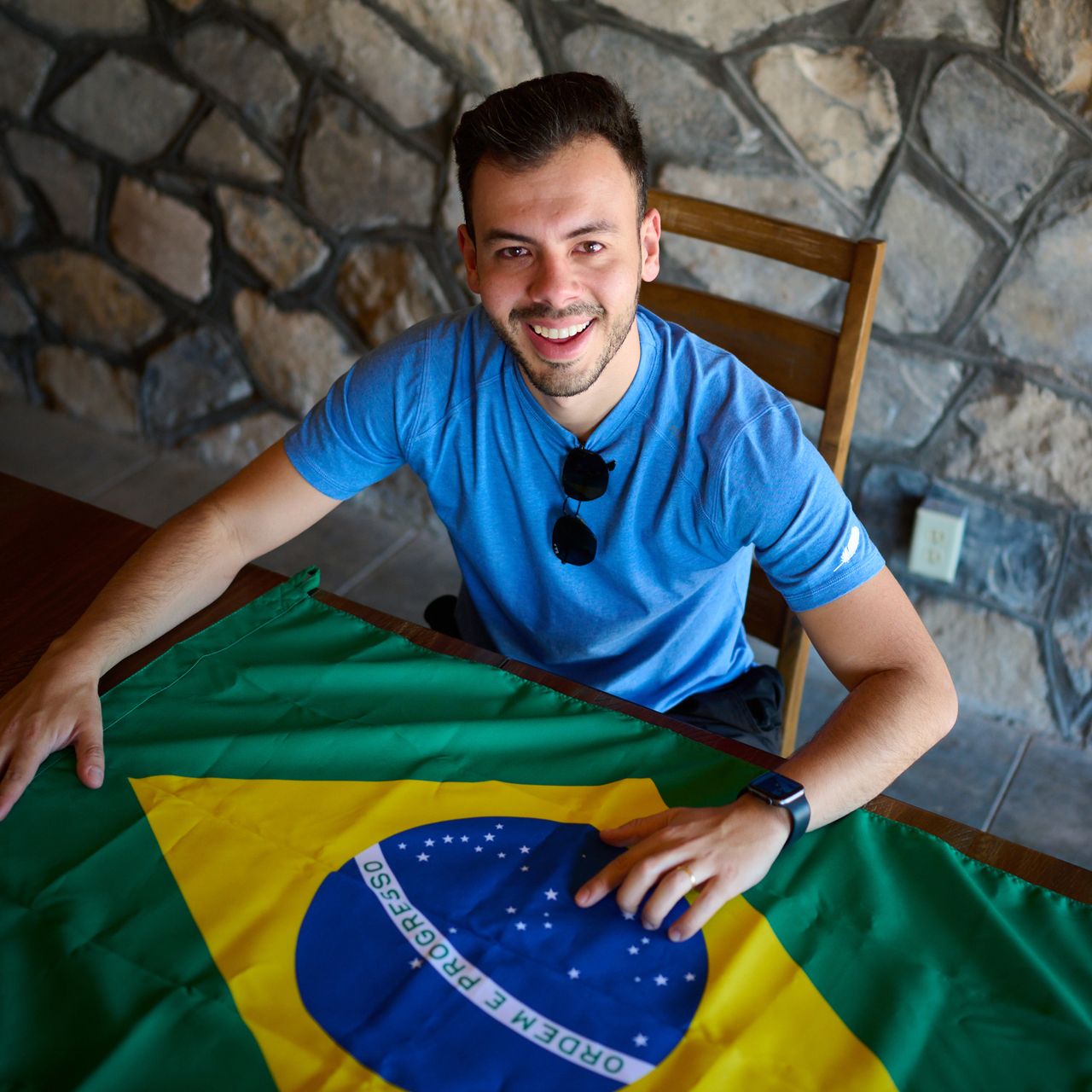 Civil production engineer Victor Correa Hespanha.