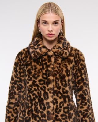 Abercrombie & Fitch, Faux Fur Coat