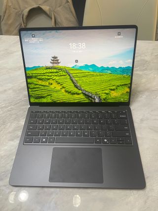 Surface Laptop prototype with Intel Lunar Lake