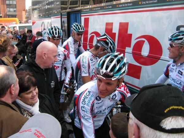 The Omega Pharma-Lotto are hoping to win their first race of the season