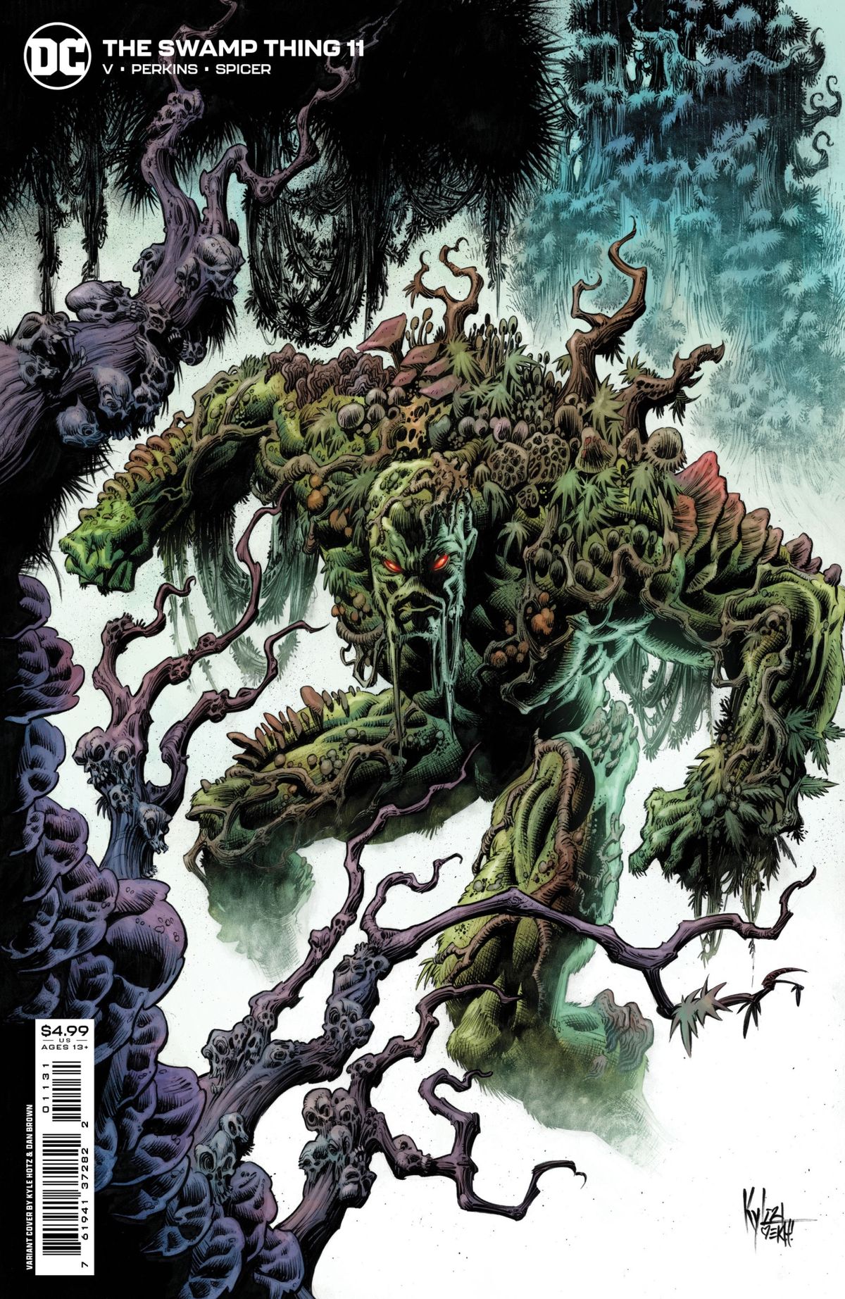 The Swamp Thing #11 cover