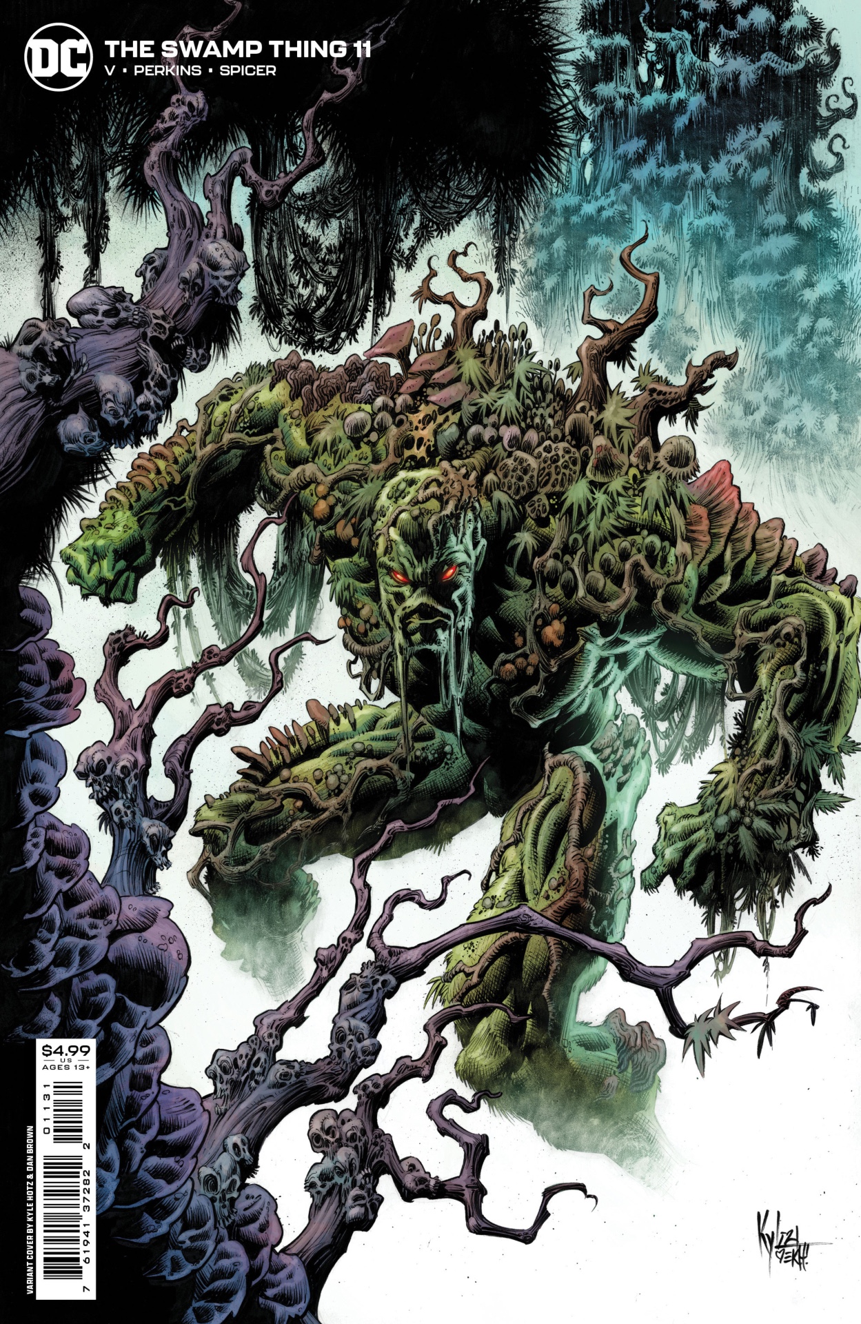 Das Swamp Thing # 11-Cover