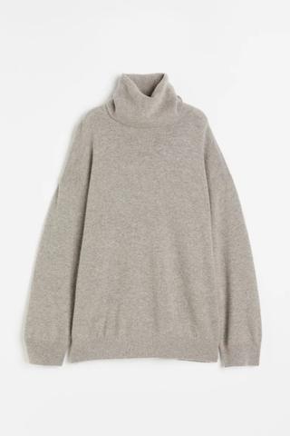 H&M Cashmere Turtleneck Sweater