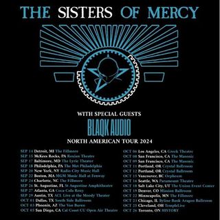 Sisters Of Mercy tour poster