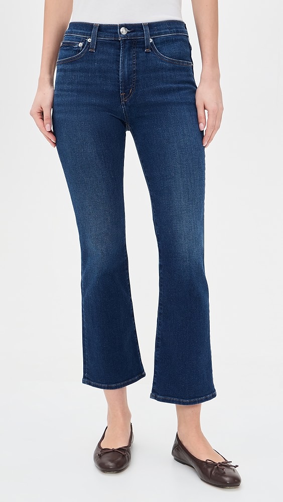 Madewell Stretch Flare Crop Jeans