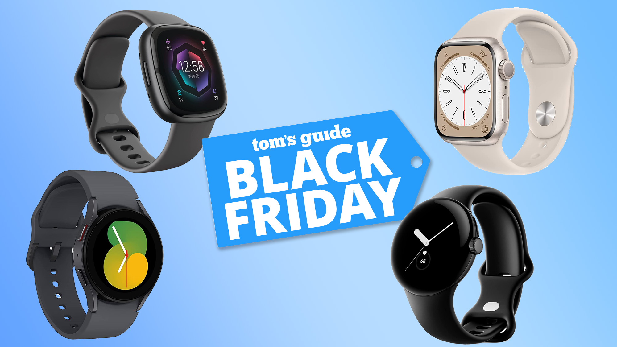Best Black Friday smartwatch deals 2022 Tom's Guide