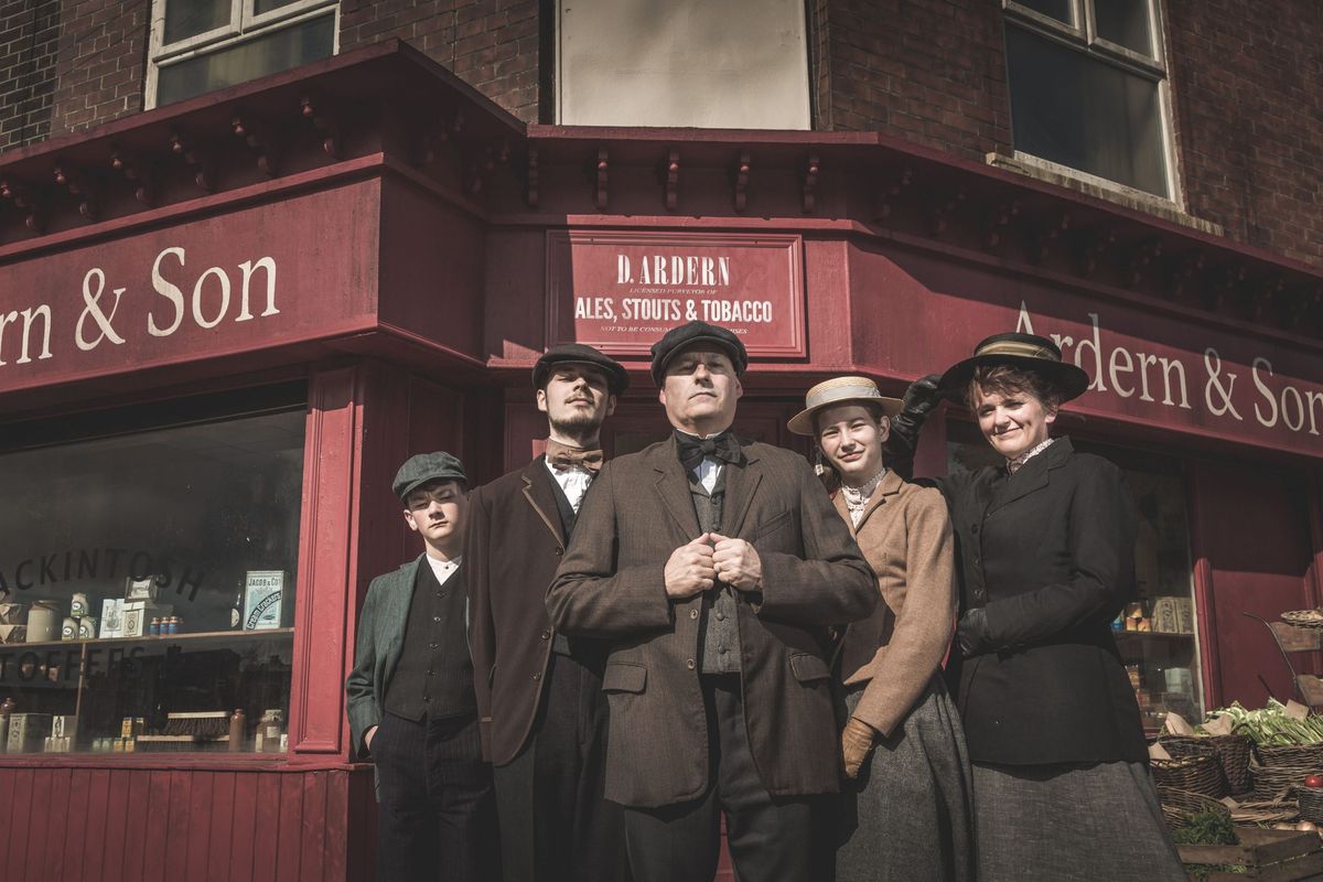 The Ardern family Back in Time for the Corner Shop