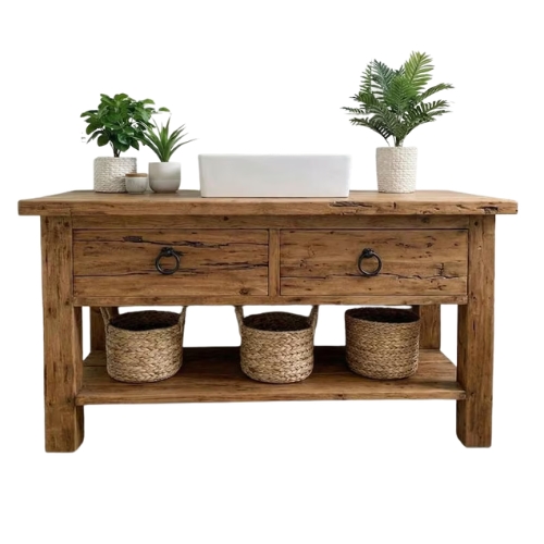 Etsy, Handmade Rustic Barnwood Vanity