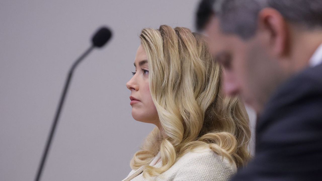 Amber Heard's profile in court
