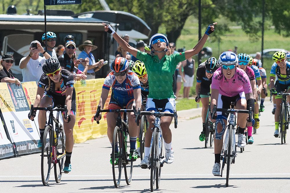 Coryn Rivera wins stage 3 at Joe Martin