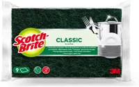 Scotch-Brite 7100223066 Classic Scouring Pad, Green