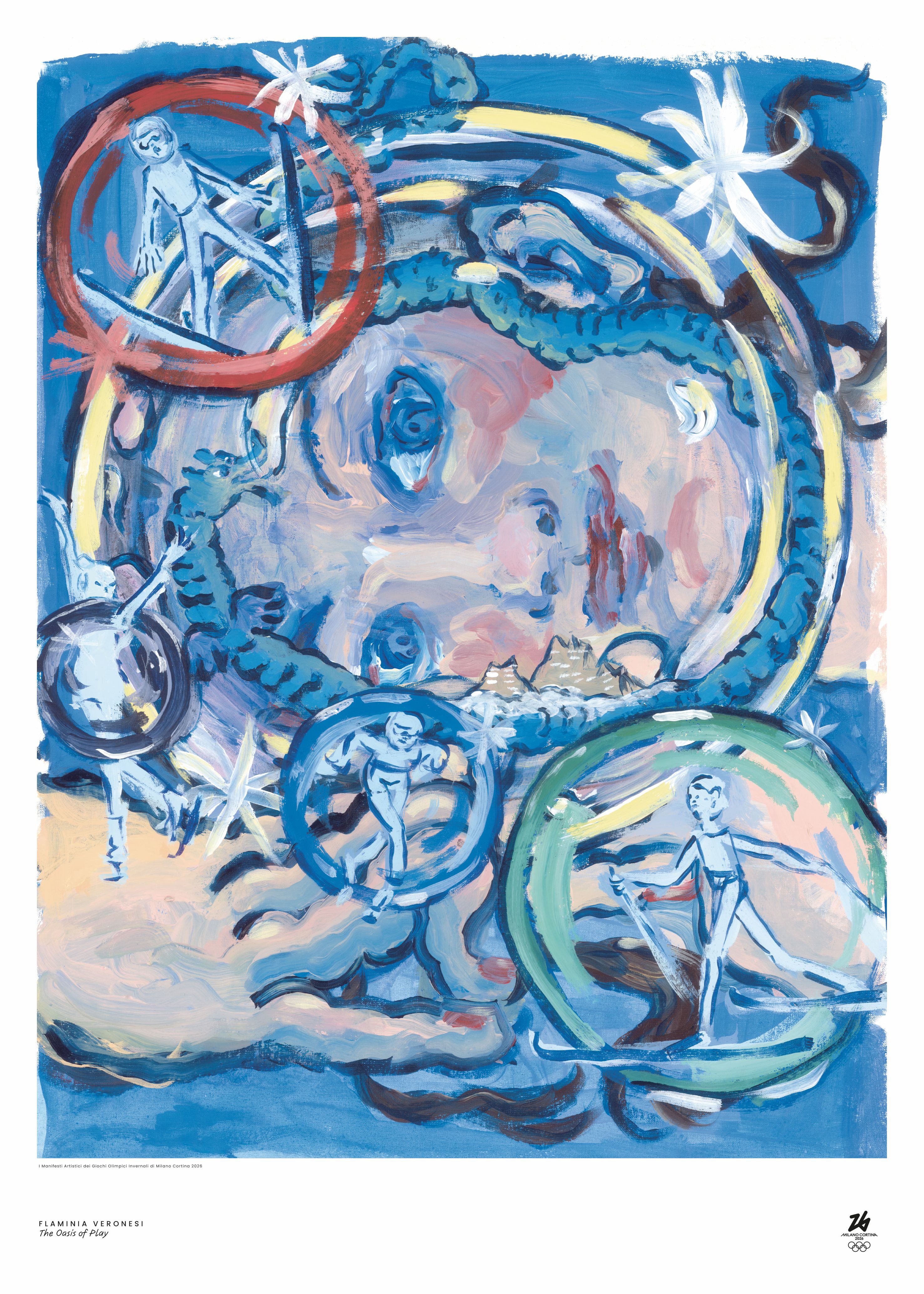 olympics posters Flaminia Veronesi