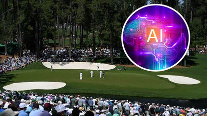 I Asked AI Who Would Win The Masters... 15th hole at Augusta National at The Masters