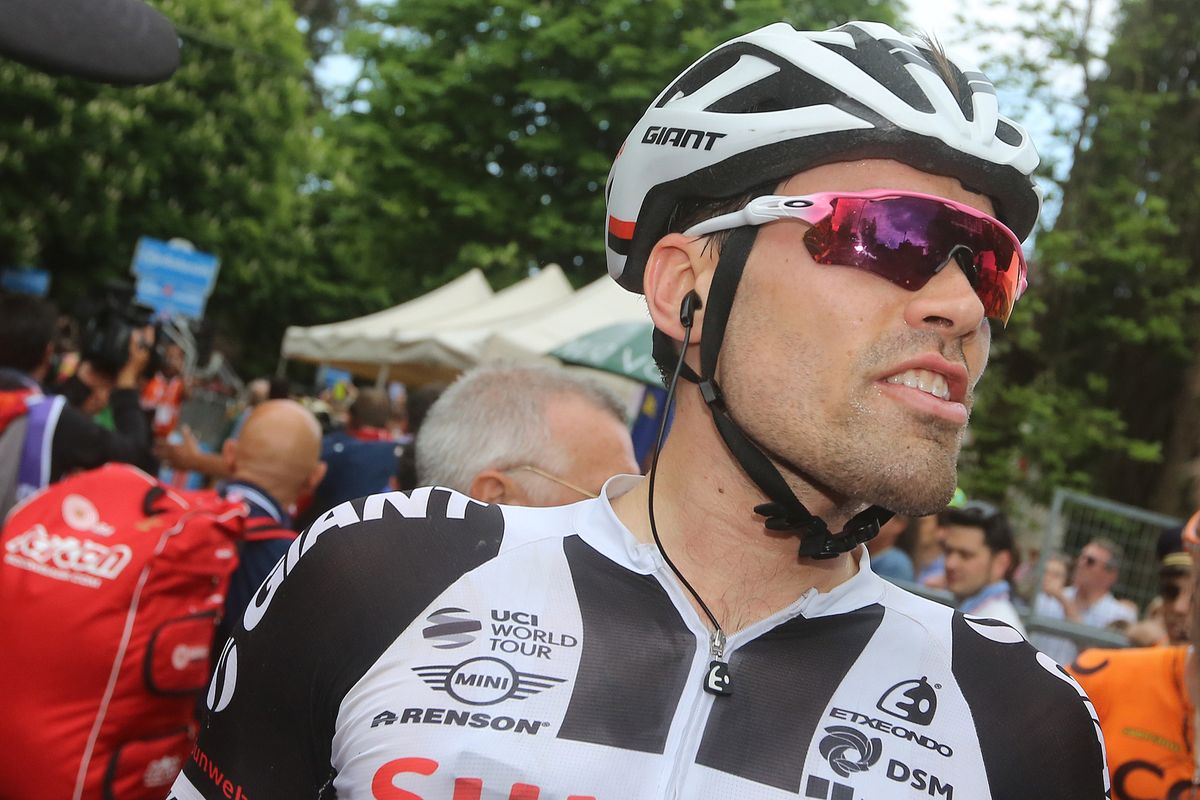 Tom Dumoulin at the Giro d'Italia