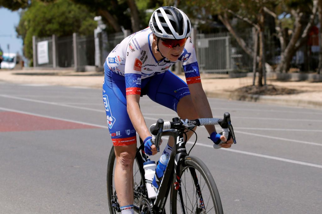Winner of the 2020 Race Torquay one-day race, Brodie Chapman (FDJ Nouvelle-Aquitains Futuroscope)