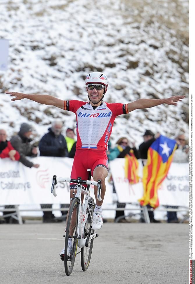 Joaquim Rodriguez (Katusha) wins on La Molina