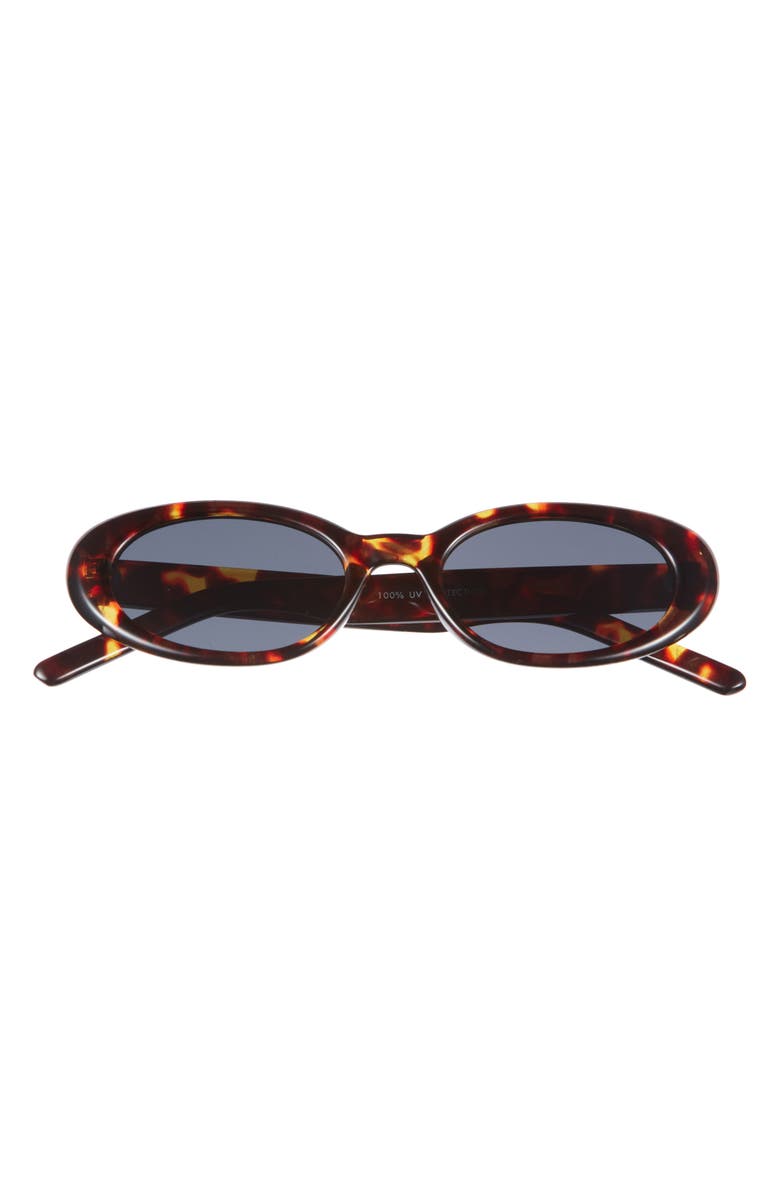 Narrow Oval Sunglasses