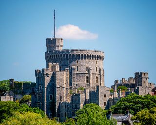 Windsor Castle Skyline, Windsor, Berkshire, England, UK, GB.