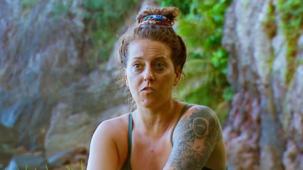 Kendra McQuarrie on Survivor 45.