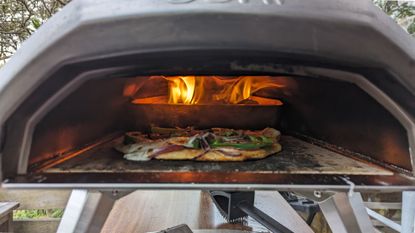 Ooni Karu 12 wood-fired pizza
