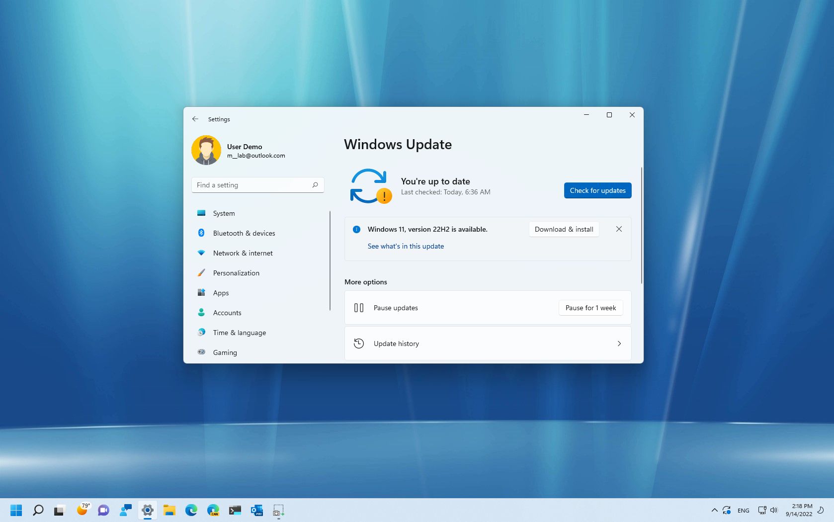 Windows 11 22H2 - Download for PC Free