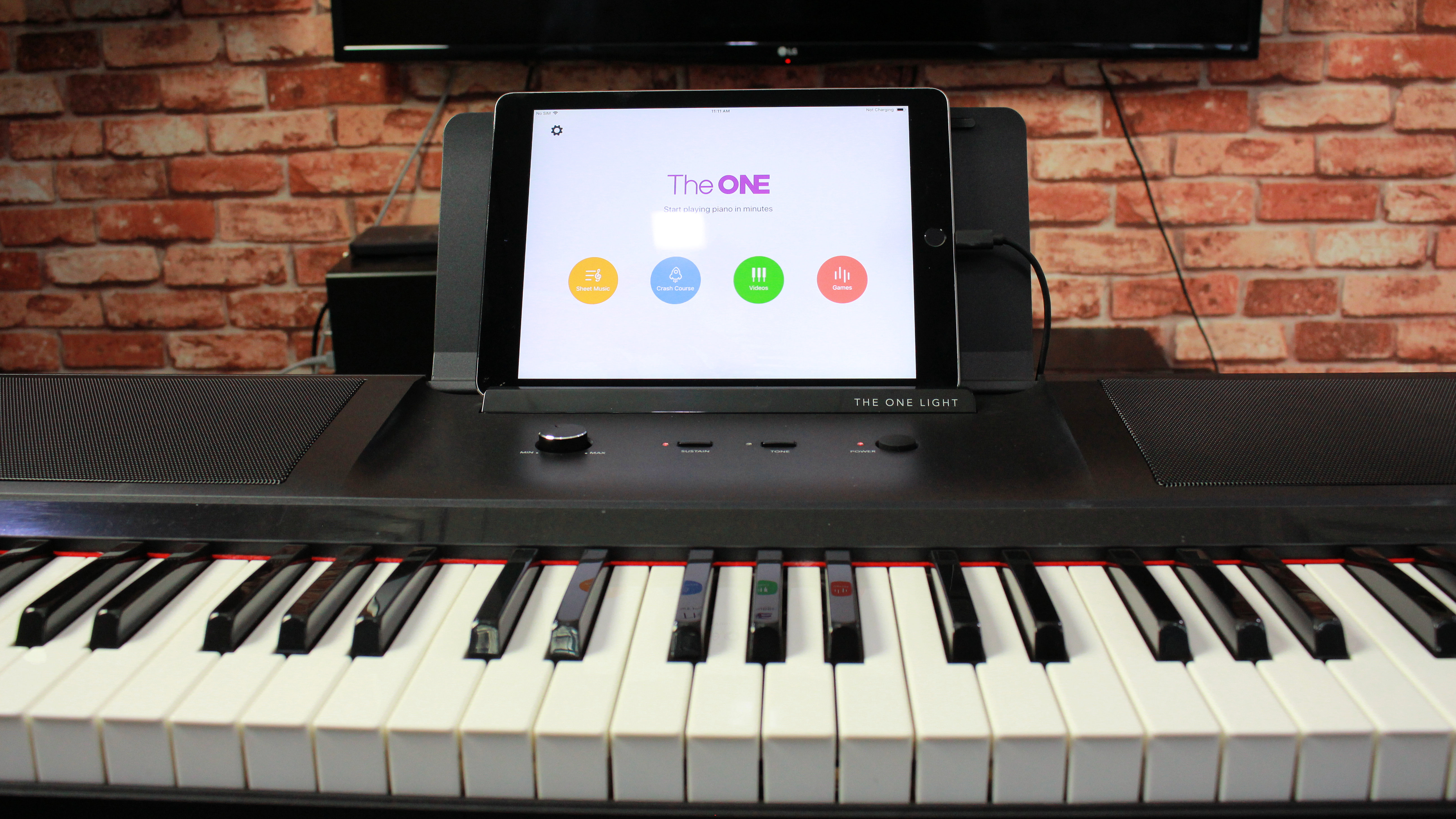 Музыка 280. The one Smart Piano Keyboard. Theone Smart Keyboard Light Piano - Веселые уроки пианино.