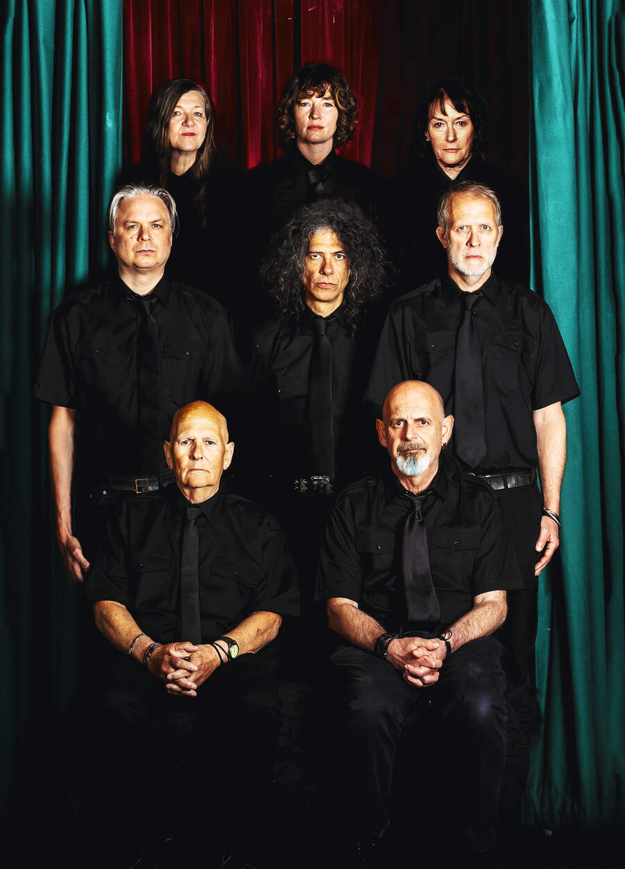 Cardiacs studio portrait, 2025