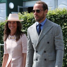 James and Pippa Middleton attending Wimbledon 