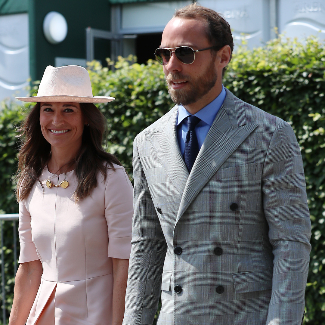 James and Pippa Middleton attending Wimbledon 