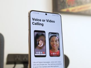 Voice and video chat for Signal