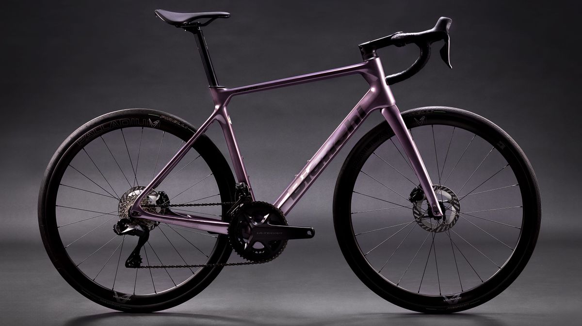 New Bianchi Infinito endurance bike will get inside cable routing, purple colour selection