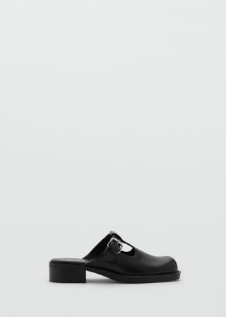 Mule-Style Clogs With Buckle - Women | Mango Usa