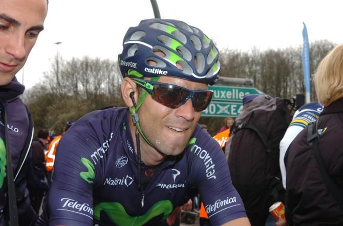 Alejandro Valverde (Movistar) rode a smart race and took third