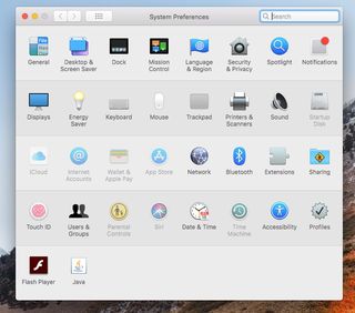 MacBook Bluetooth menu