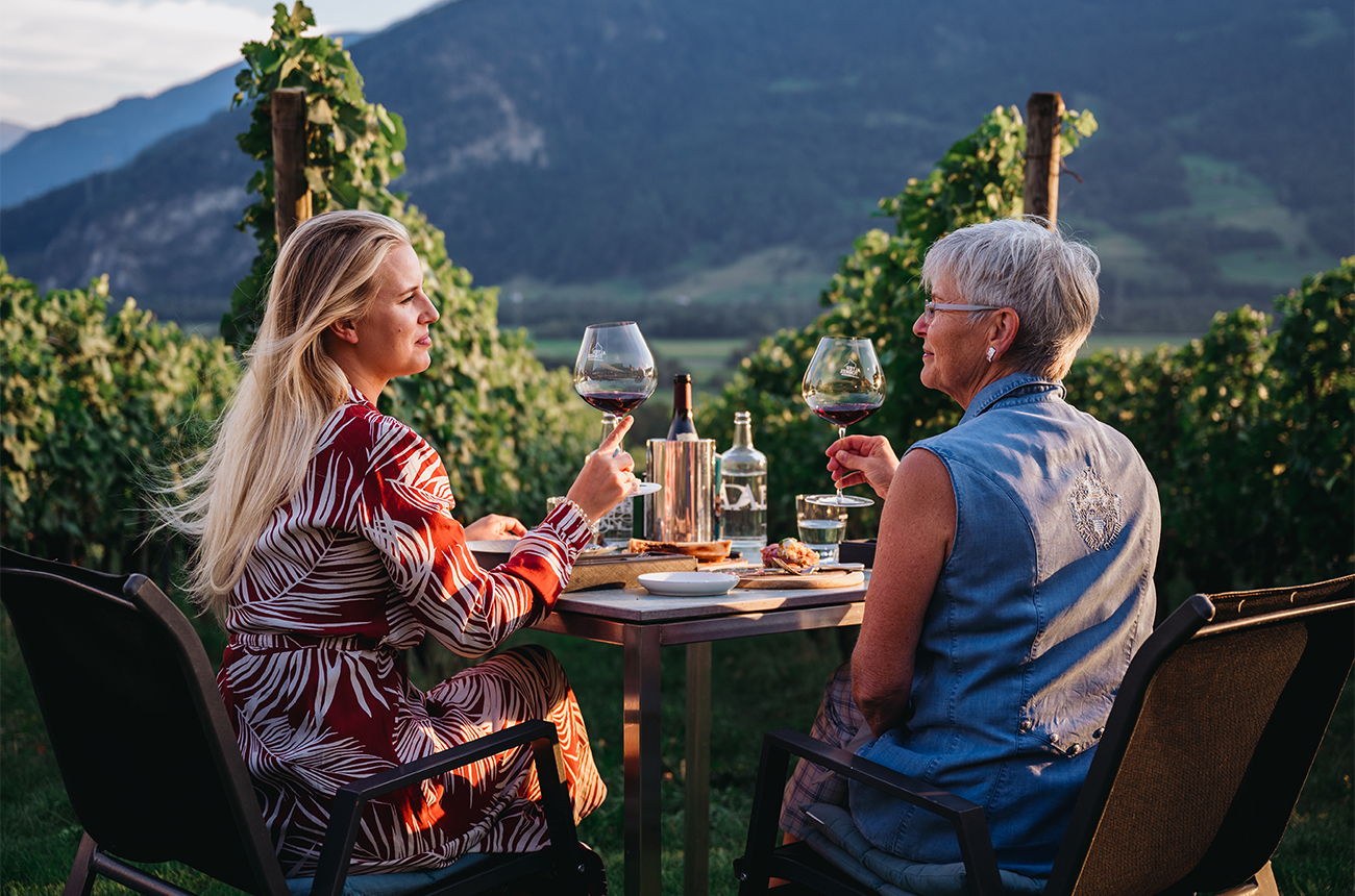 Dining at Alter Torkel in Jenins, of Graub&amp;uuml;nden, Switzerland
