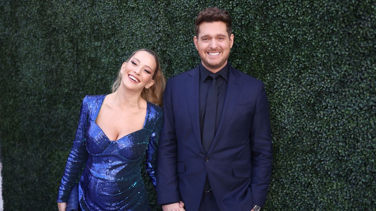 Michael Bublé and Luisana Lopilato