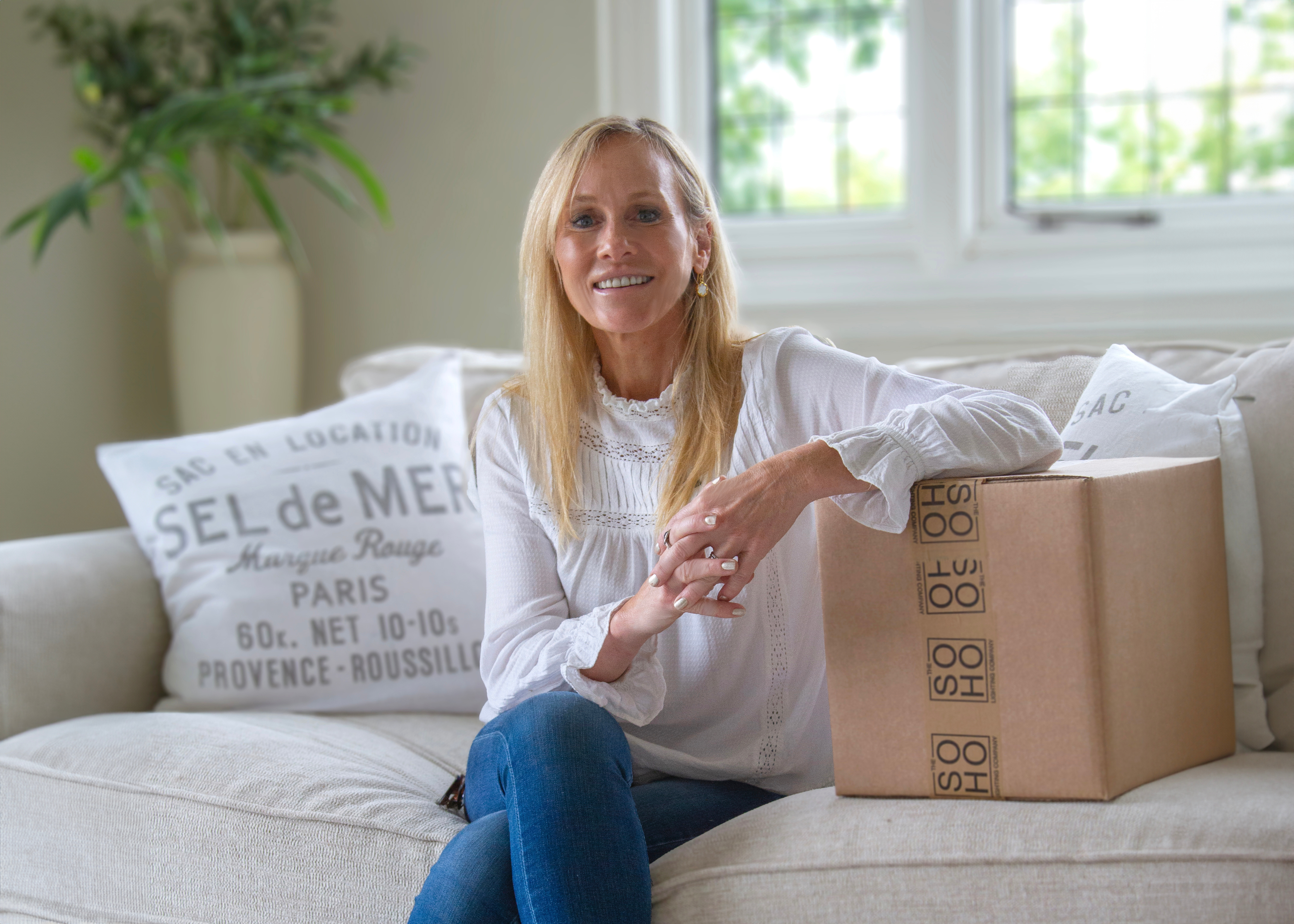 shot of Lee Lovett a woman with long blonde hair